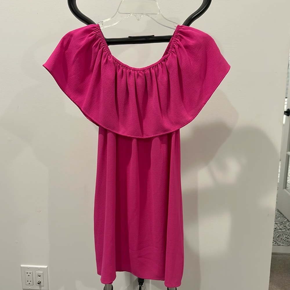 Show me your Mumu pink mini dress